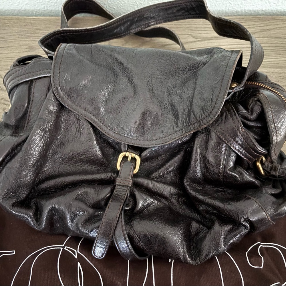 Kooba large Leather Satchel/Shoulder Bag